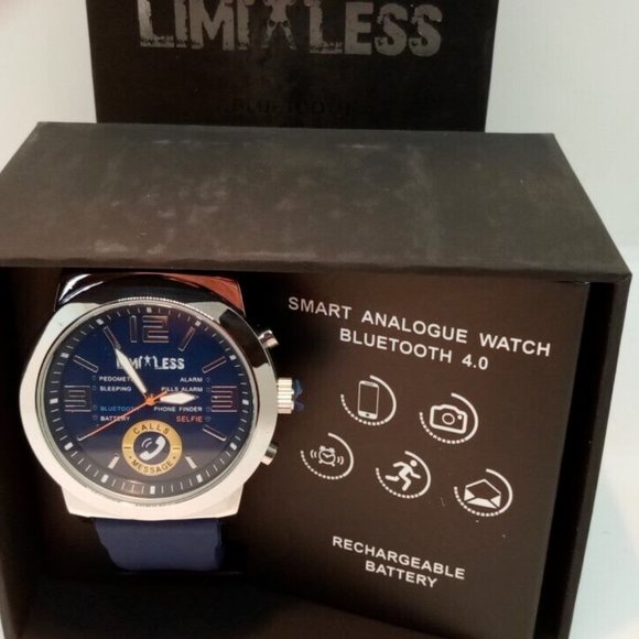 New Limitless Men’s SU-2571-C Analog Smart Watch - Picture 3 of 3